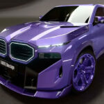 BMW XM Lunar Lilac, el SUV más controvertido de Múnich se pintó de lila
